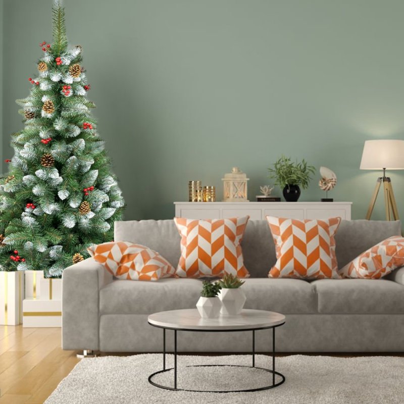 Choinka Sosna diamentowa + Syszki + Jarzębina 2,2m