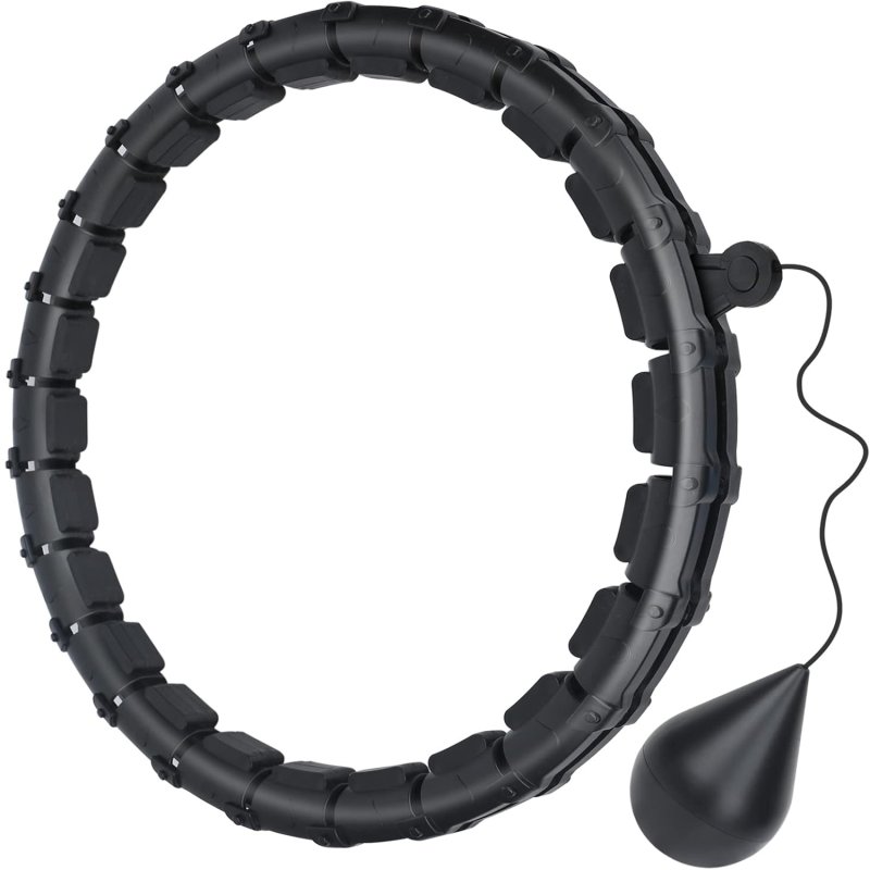 Hula hop z obciążeniem i metalowym łożyskiem