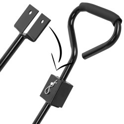 Wózek ogrodowy z wysokimi burtami