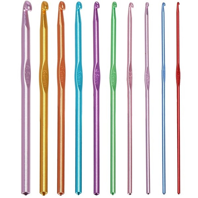 Zestaw do szydełkowania 100 elementów + Etui