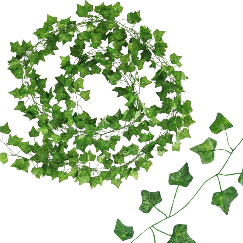 Sztuczny bluszcz girlanda 3 sztuki 6 metrów