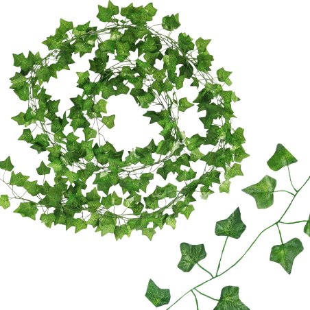 Sztuczny bluszcz girlanda 3 sztuki 6 metrów