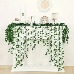 Sztuczny bluszcz girlanda 3 sztuki 6 metrów