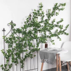 Sztuczny bluszcz girlanda 3 sztuki 6 metrów