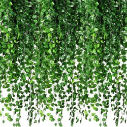 Sztuczny bluszcz girlanda 24 sztuki 48 metrów