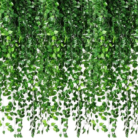 Sztuczny bluszcz girlanda 24 sztuki 48 metrów