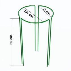 Podpora do roślin 25x60cm 3 sztuki