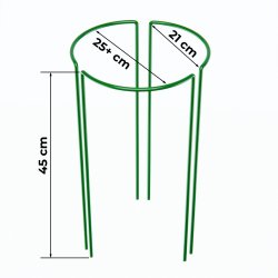 Podpora do roślin 25x45cm 3 sztuki