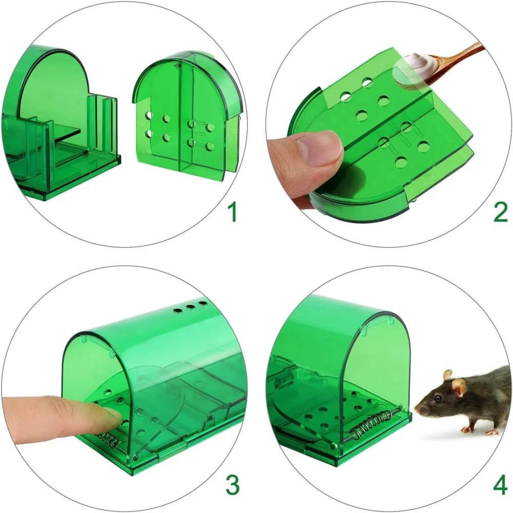 Żywołapka na gryzonie bezpieczna 2 sztuki Żywołapka na gryzonie bezpieczna 2 sztuki