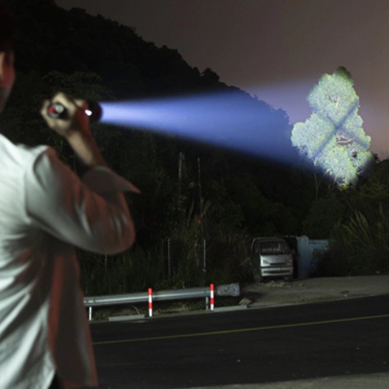 Latarka klasyczna ręczna z regulacją światła