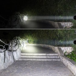 Latarka klasyczna ręczna z regulacją światła