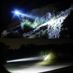 Latarka wojskowa z regulacją światła 2 sztuki