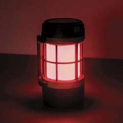 Lampa solarna latarka na biwak LED 3w1