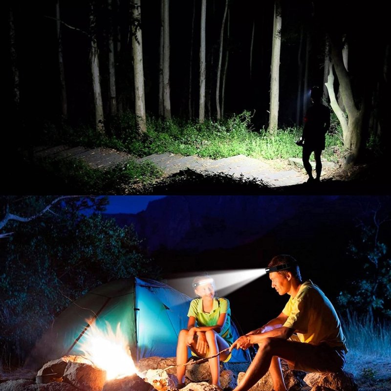 Latarka czołówka giętka dostosowująca się do głowy