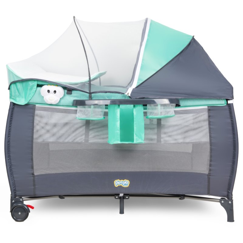 Łóżeczko dziecięce turystyczne z przewijakiem