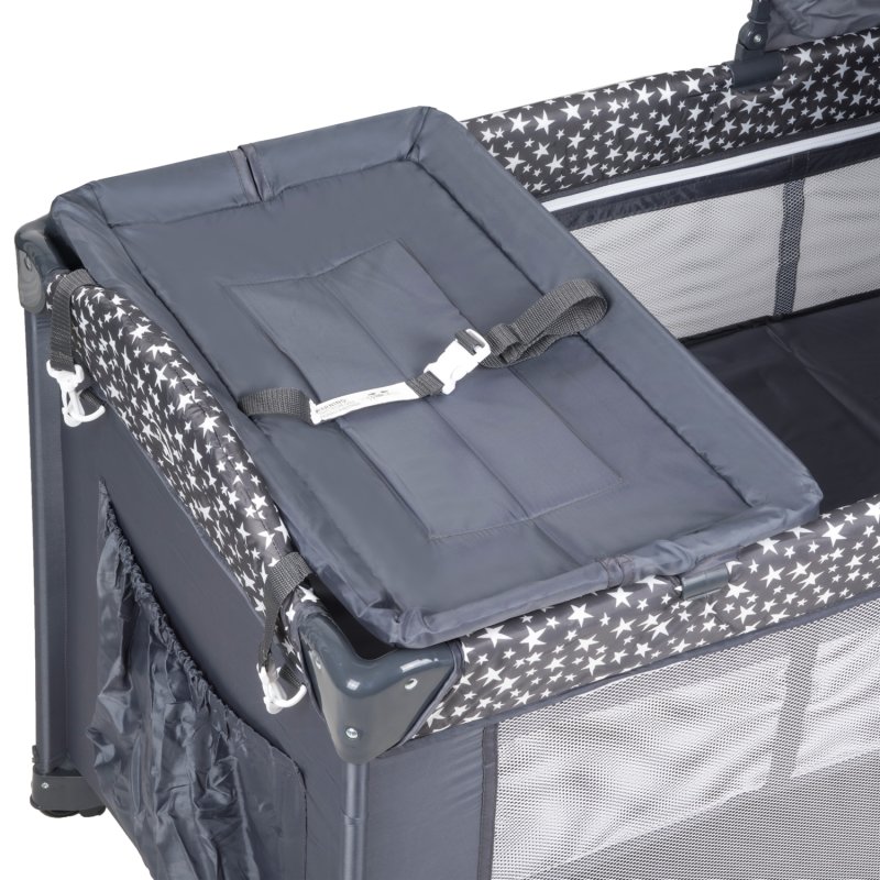 Łóżeczko turystyczne dziecięce z przewijakiem