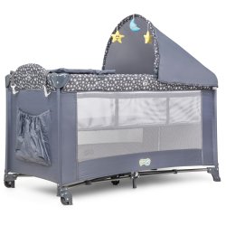 Łóżeczko turystyczne dziecięce z przewijakiem