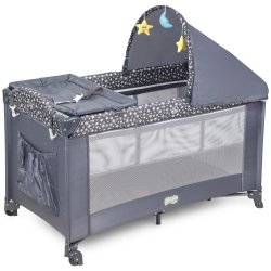 Łóżeczko turystyczne dziecięce z przewijakiem