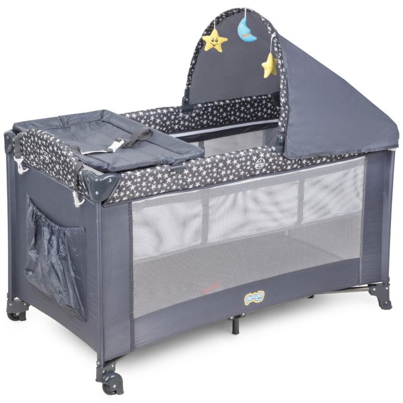 Łóżeczko turystyczne dziecięce z przewijakiem