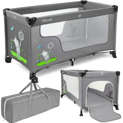 SDH129 Łóżeczko dziecięce turystyczne Hipopotam