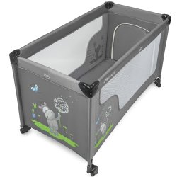 SDH129 Łóżeczko dziecięce turystyczne Hipopotam