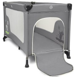 SDH129 Łóżeczko dziecięce turystyczne Hipopotam