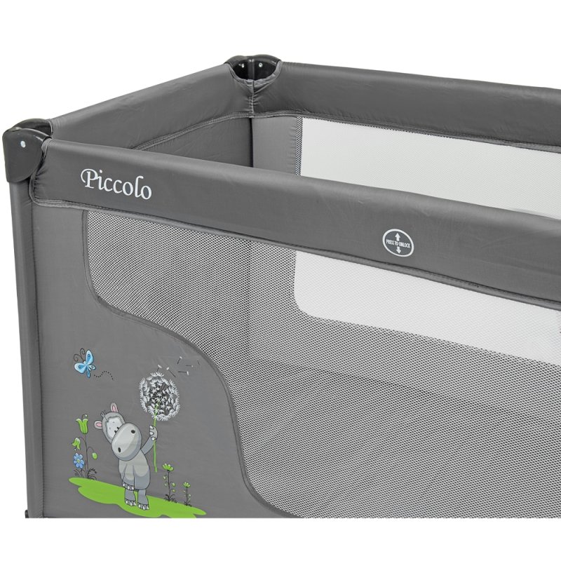 SDH129 Łóżeczko dziecięce turystyczne Hipopotam