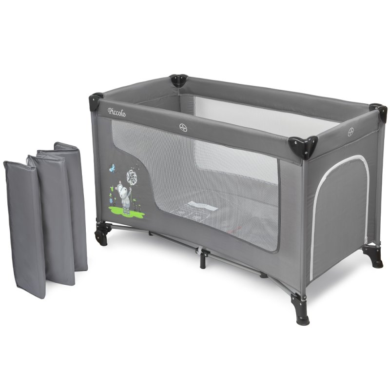 SDH129 Łóżeczko dziecięce turystyczne Hipopotam