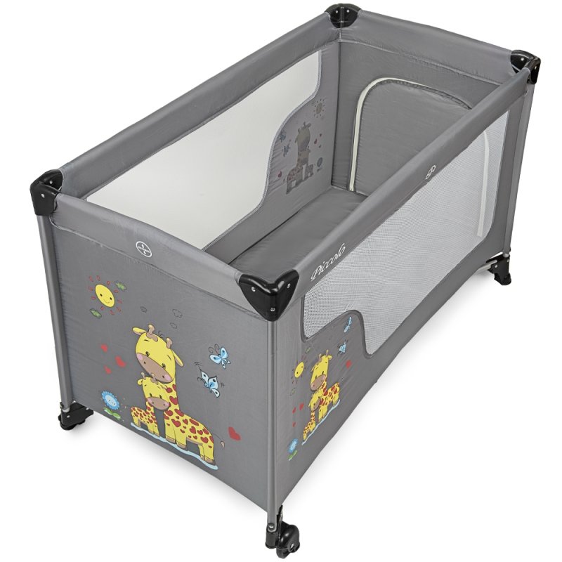 SDH130 Łóżeczko dziecięce turystyczne Żyrafa