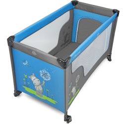 SDH127 Łóżeczko dziecięce turystyczne Hipopotam