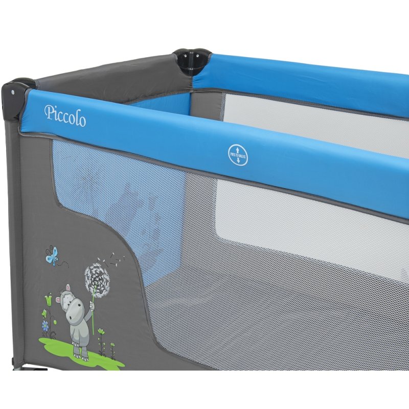 SDH127 Łóżeczko dziecięce turystyczne Hipopotam