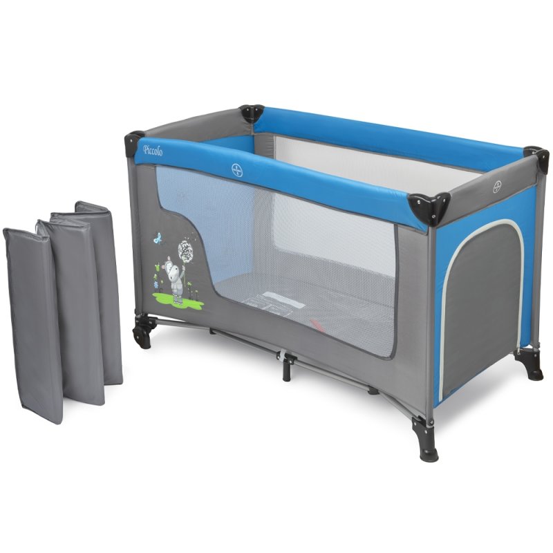 SDH127 Łóżeczko dziecięce turystyczne Hipopotam