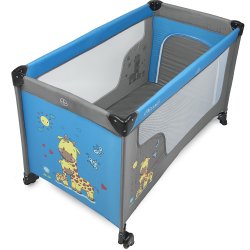 SDH128 Łóżeczko dziecięce turystyczne Żyrafa