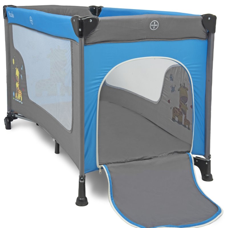 SDH128 Łóżeczko dziecięce turystyczne Żyrafa