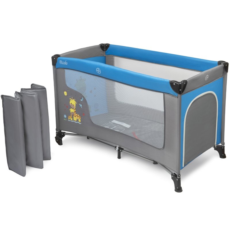 SDH128 Łóżeczko dziecięce turystyczne Żyrafa