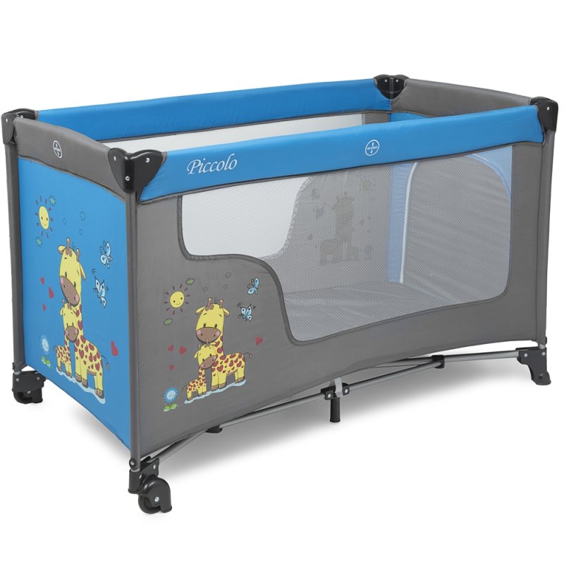 SDH128 Łóżeczko dziecięce turystyczne Żyrafa