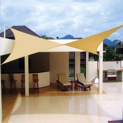 Żagiel przeciwsłoneczny kwadratowy 5x5m