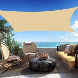 Żagiel przeciwsłoneczny prostokątny 3x4m