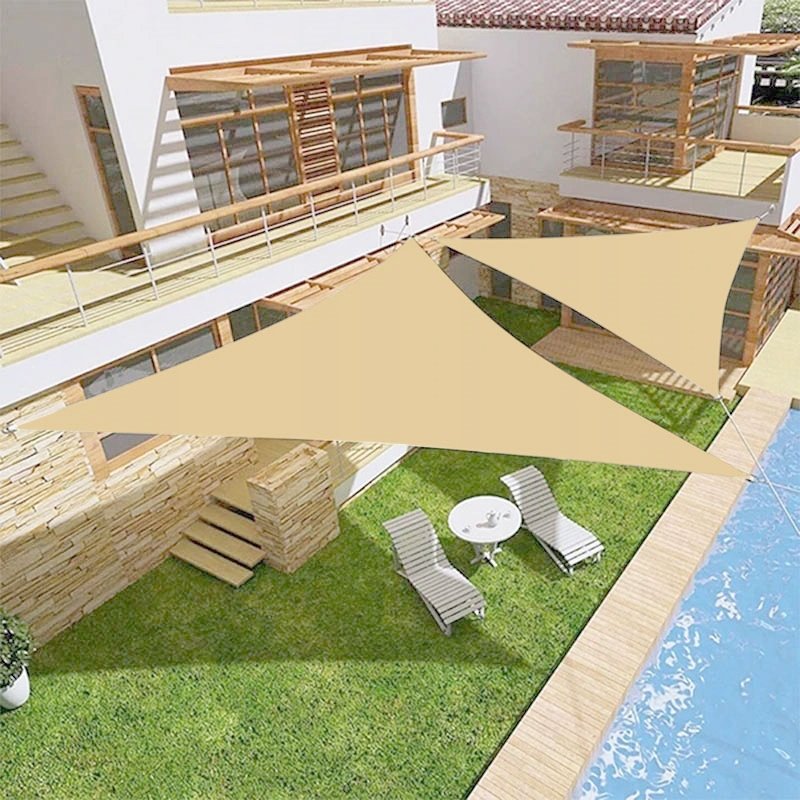 SDH105 Żagiel przeciwsłoneczny trójkątny 5x5x5m