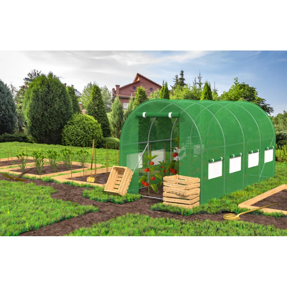 Folia na tunel ogrodowy foliowy UV 2x4,5x2m