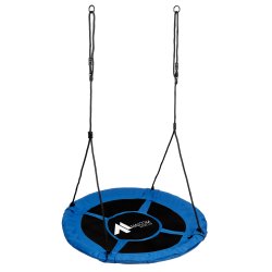 SDH124 Huśtawka bocianie gniazdo 110cm Niebieska