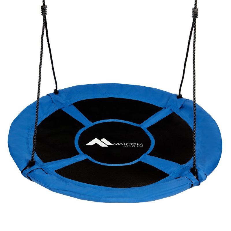 SDH124 Huśtawka bocianie gniazdo 110cm Niebieska