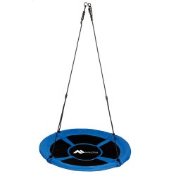 SDH124 Huśtawka bocianie gniazdo 110cm Niebieska