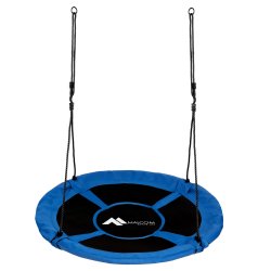 SDH124 Huśtawka bocianie gniazdo 110cm Niebieska