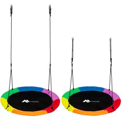 SDH126 Huśtawka bocianie gniazdo 110cm Kolorowa