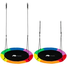 Huśtawka bocianie gniazdo 110cm Kolorowa