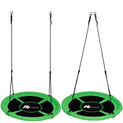 SDH121 Huśtawka bocianie gniazdo 100cm Zielona