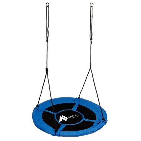 SDH123 Huśtawka bocianie gniazdo 100cm Niebieska