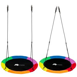 SDH125 Huśtawka bocianie gniazdo 100cm Kolorowa