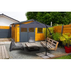 Parasol ogrodowy na wysięgniku 300cm + Pokrowiec